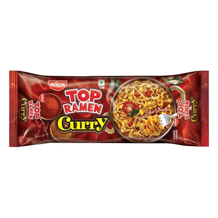 Top Ramen Noodles Curry